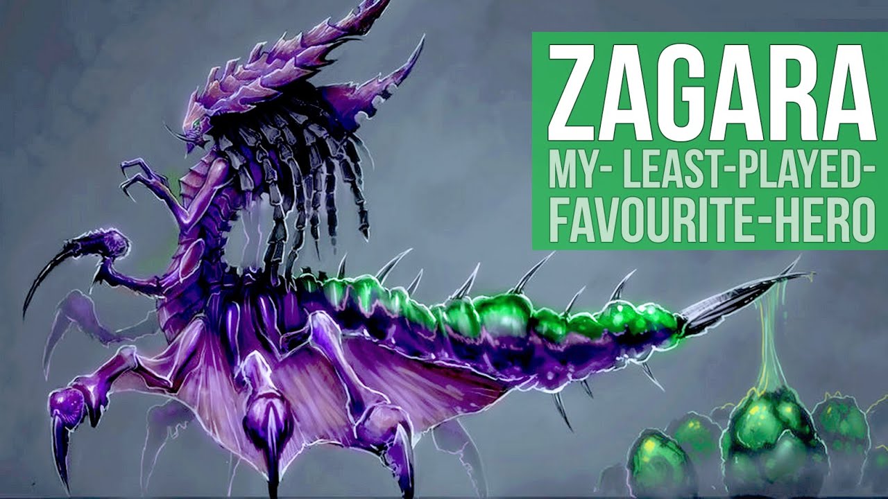 Heroes of the Storm: Zagara DOMINATION on The Battlefield of Eternity! (4K)