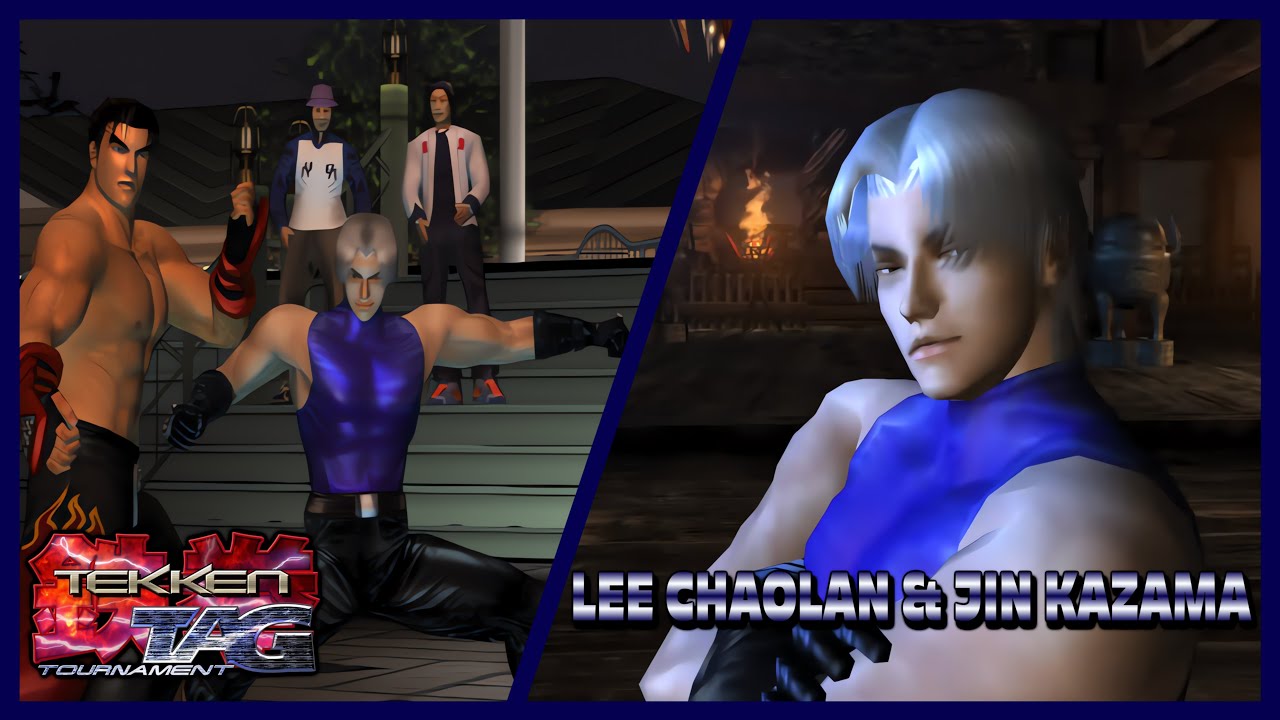 TEKKEN TAG TOURNAMENT [PS2] Arcade Mode – Lee Chaolan & Jin Kazama Gameplay [4K 60FPS]