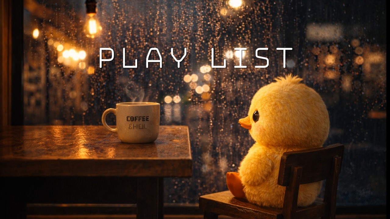 Rainy Cafe Music ☔ 비오는 밤 카페 재즈 | Relaxing Cozy Jazz Playlist