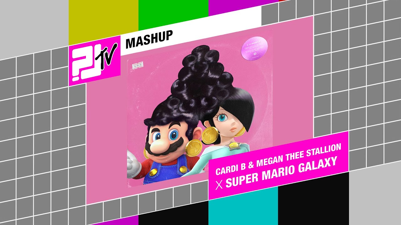 Cardi B & Megan Thee Stallion x Super Mario Galaxy - WAP | Random J Mashup