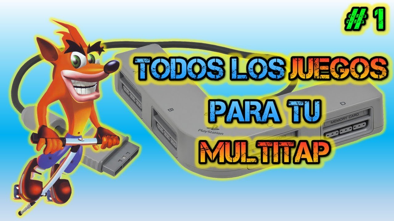 TODOS los JUEGOS para tu MULTITAP ✖🎮 PLAYSTATION 1 +joyas ocultas +rarezas👽 #1