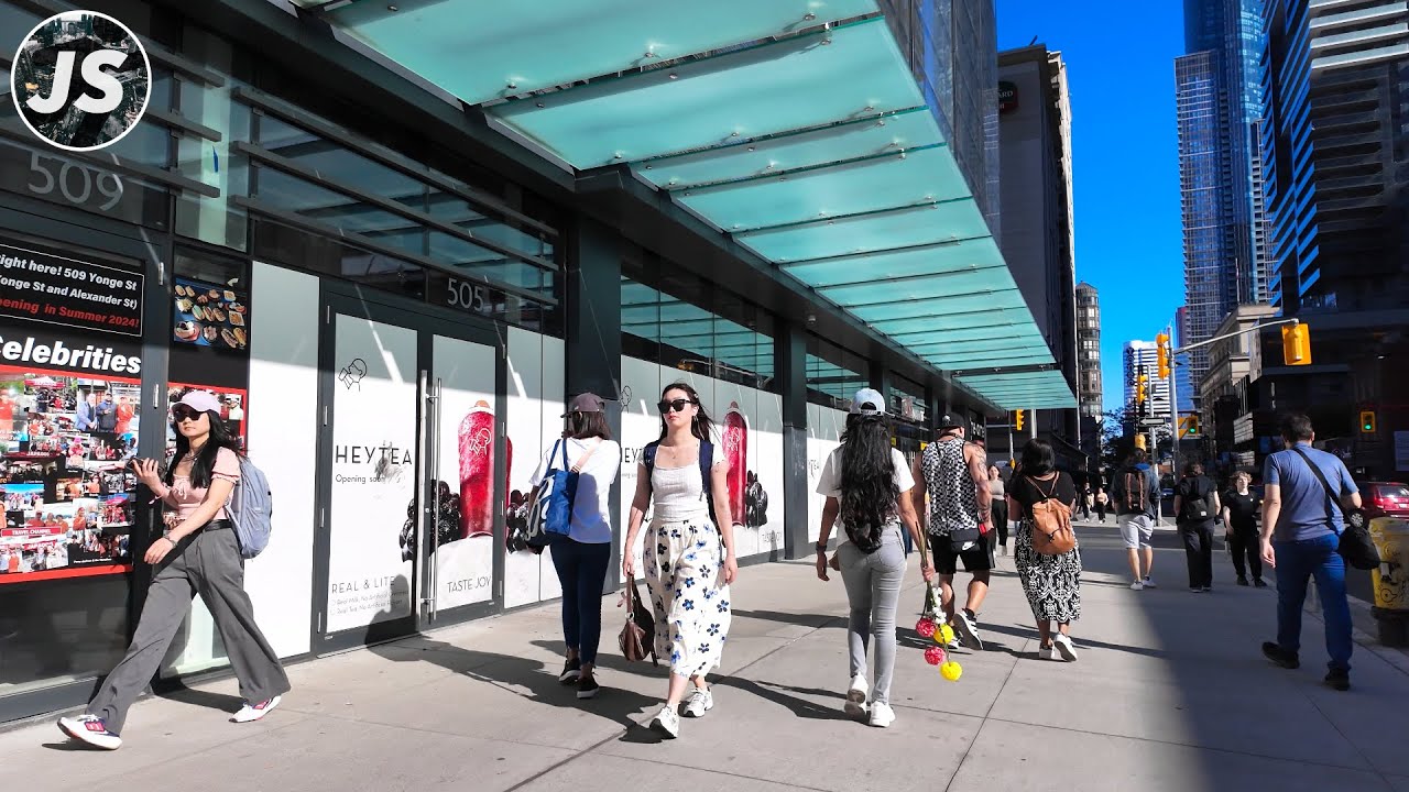 Yonge & Bloor to East Chinatown | Friday Evening Toronto Walk (May 2024)