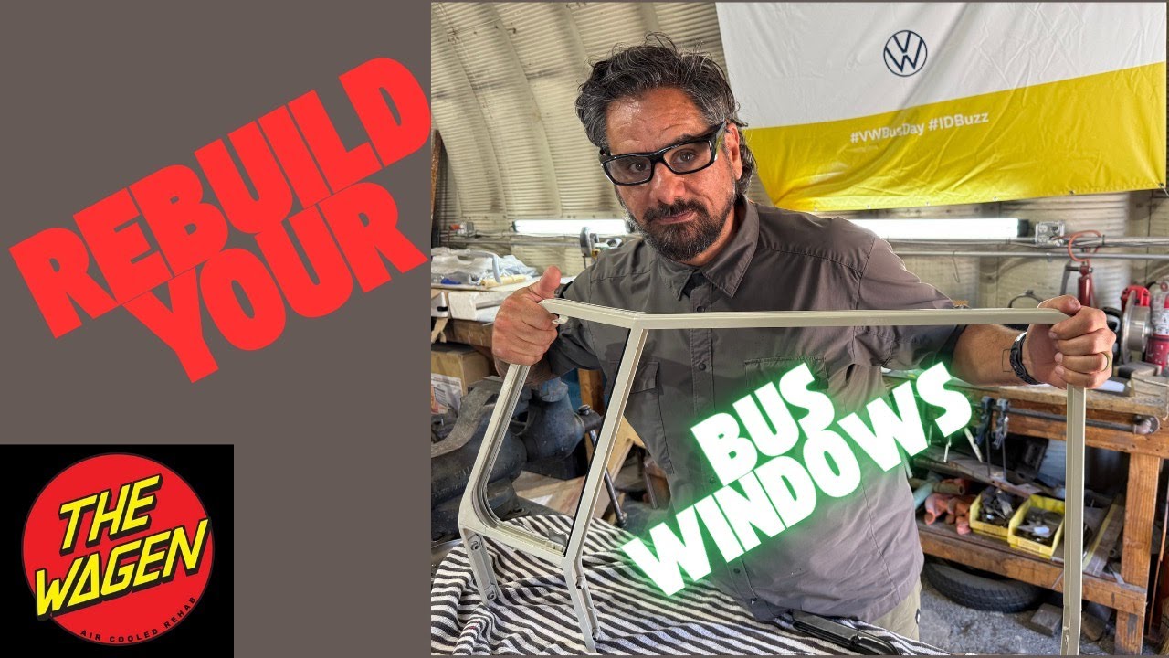 Rebuilding VW Bus Window Frames