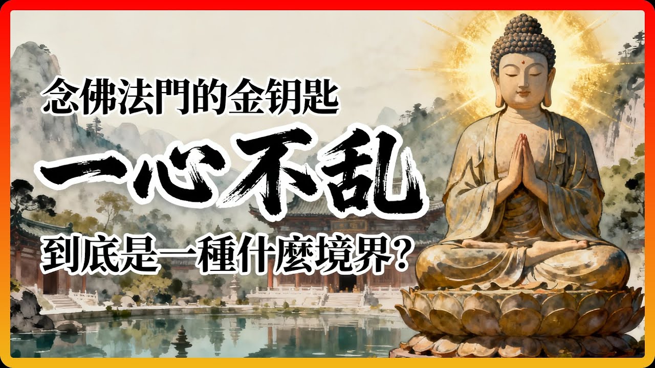 念佛法門的金鑰匙：「一心不亂」到底是一種什麼境界？如何做到？#佛教故事 #佛法 #修行 #開悟 #一心不亂 #念佛法門