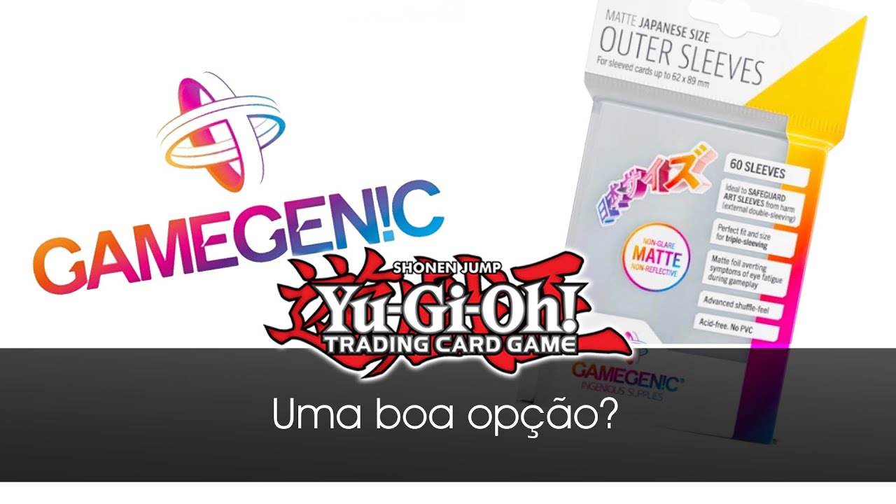 Gamegenic Outer Sleeves Matte - Uma boa opção e Double Shield?