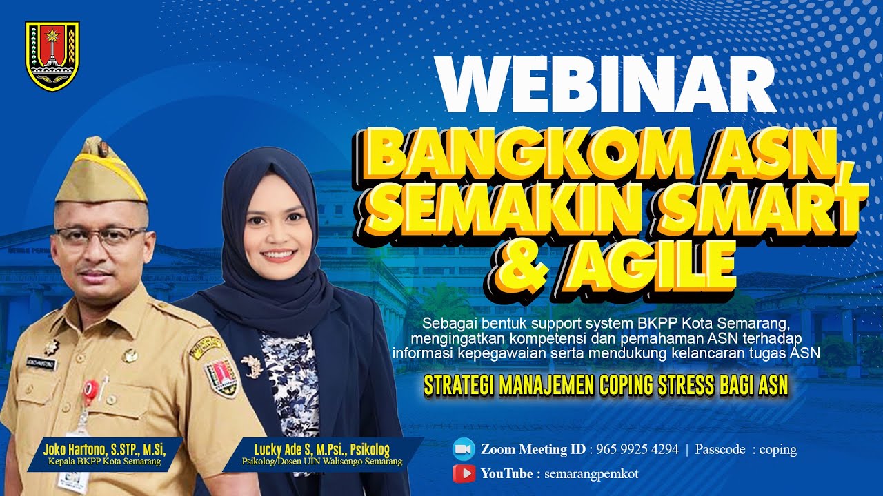 WEBINAR BANGKOM ASN, SEMAKIN SMART & AGILE