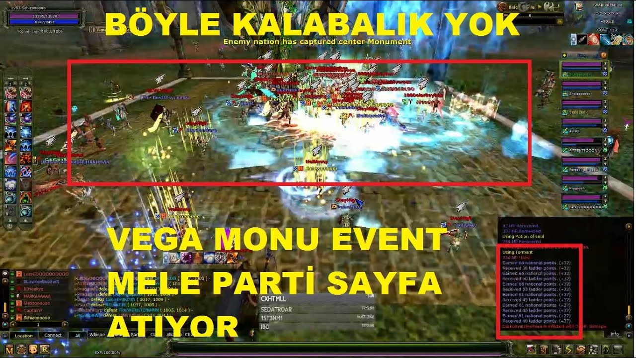 Vega' da Monu Event - HellArmy Clanı Sayfa Atıyor - Knight Online