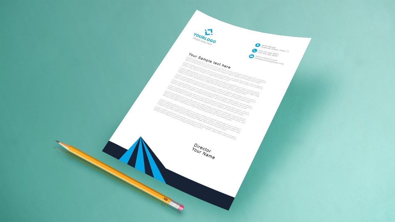 Illustrator Tutorial - Letterhead Design