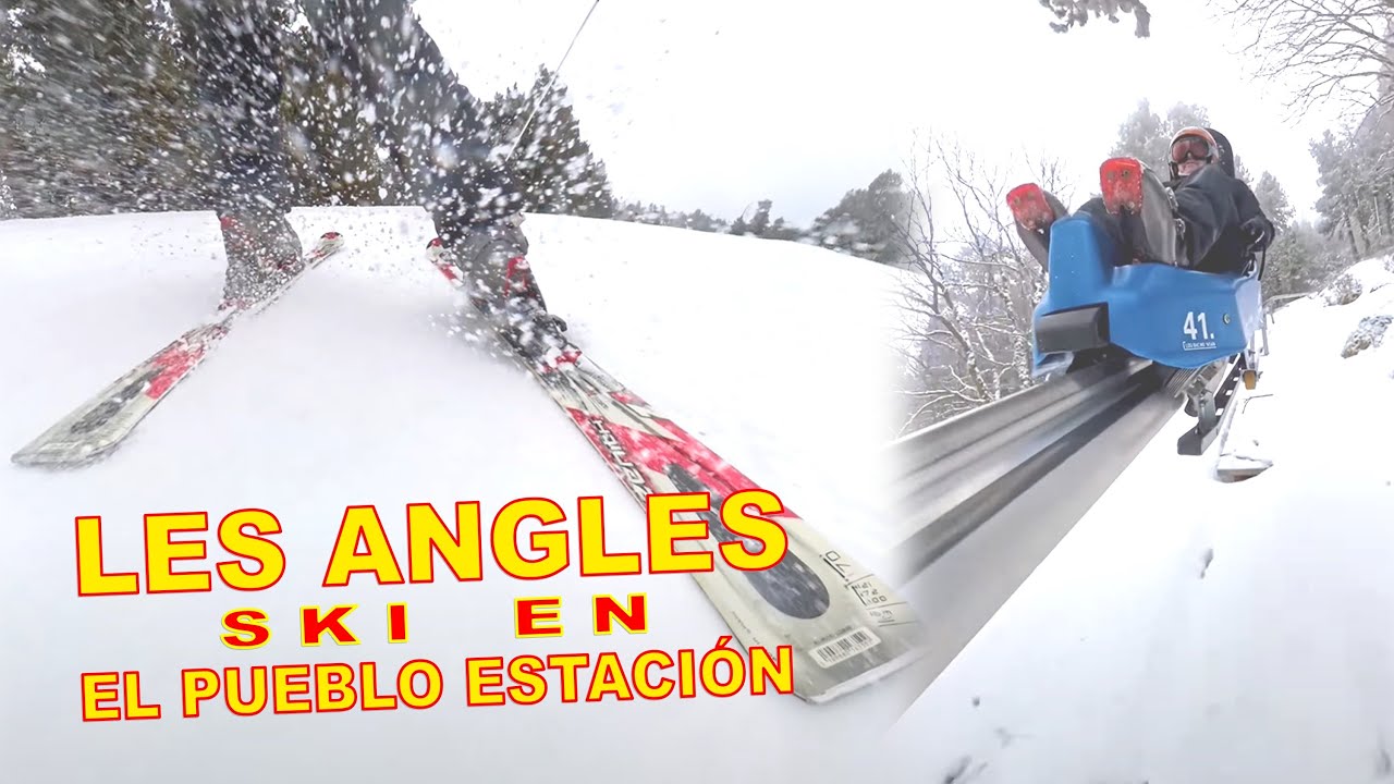 Estaci&oacute;n de SKI de Les Angles ⛷ ❄ desde el Camping el Pailles Osseja con Barbac&oacute;a gratis marzo 2025