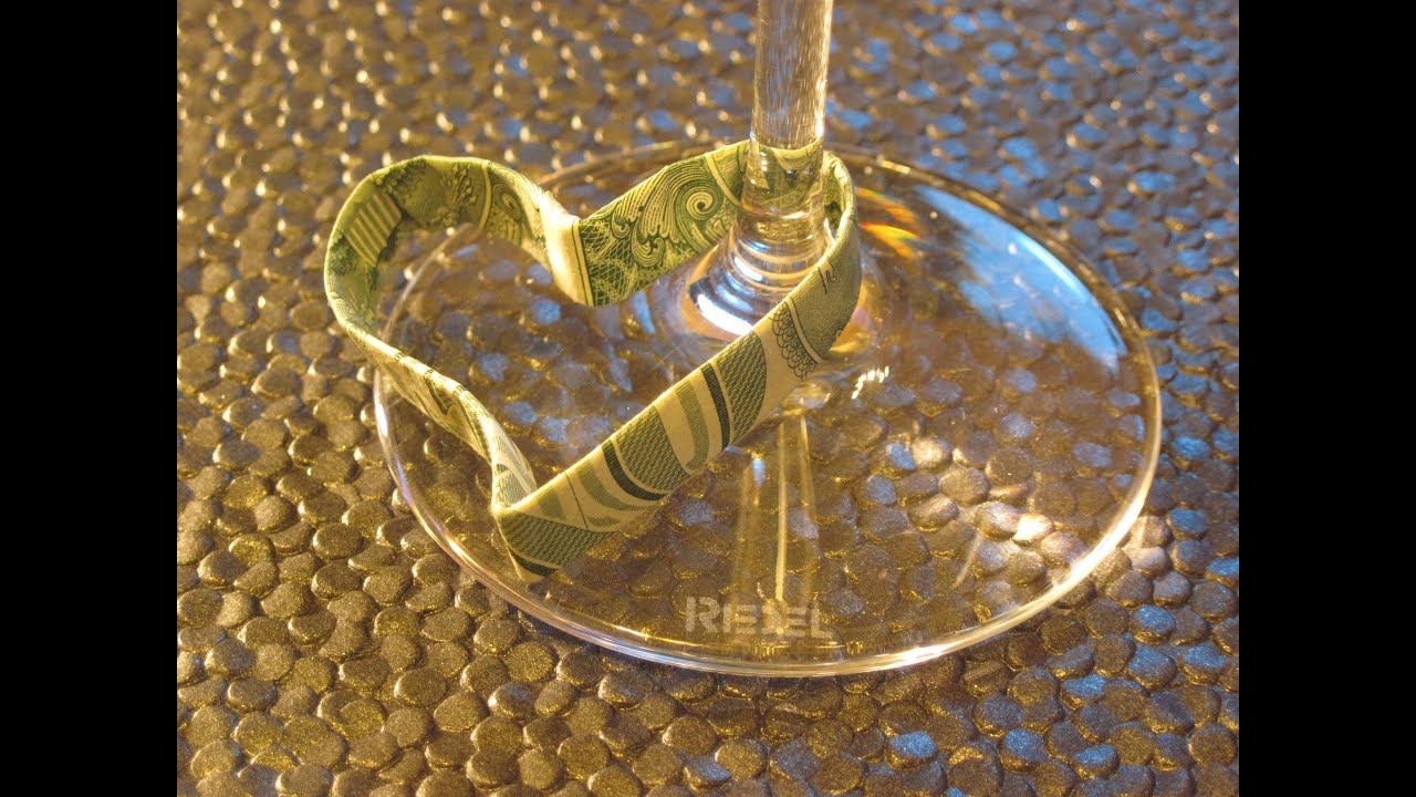Dollar Origami: Stem Glass Heart