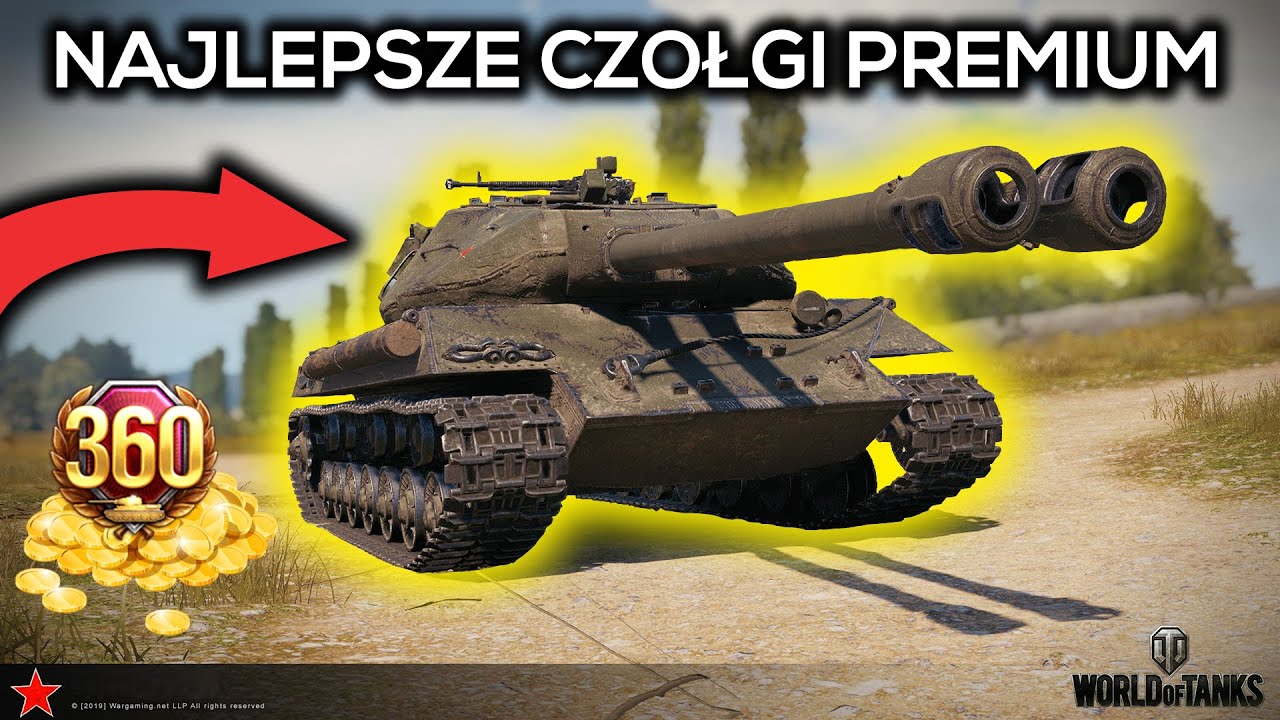 5 NAJLEPSZYCH CZOŁGÓW PREMIUM W WOT