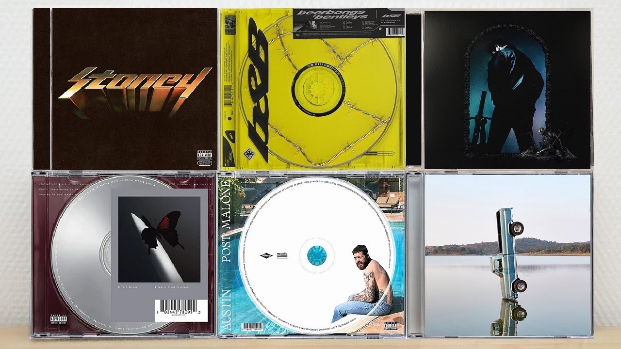 Post Malone Discography CD UNBOXING