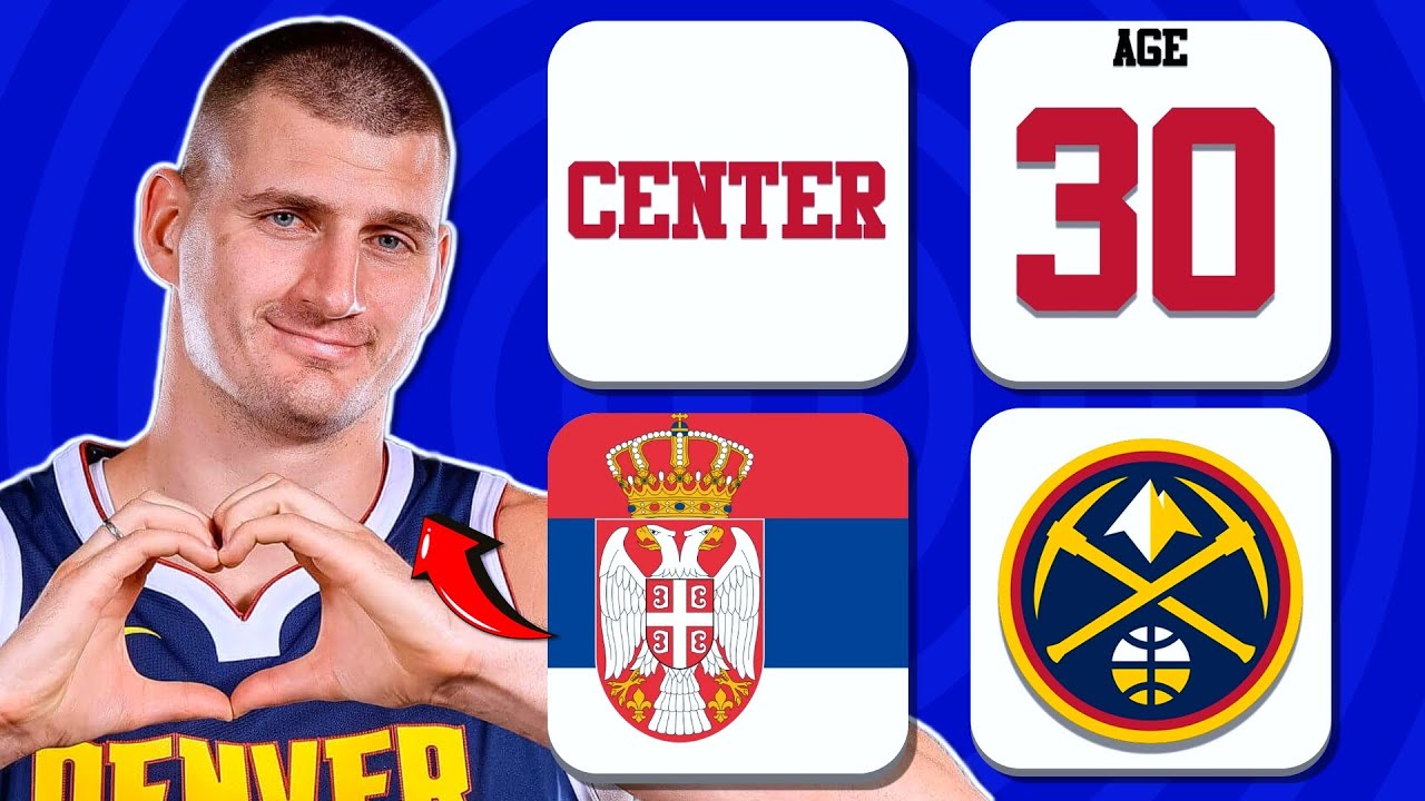 Guess the NBA  Player with Just 4 Clues! | NBA Quiz Challenge