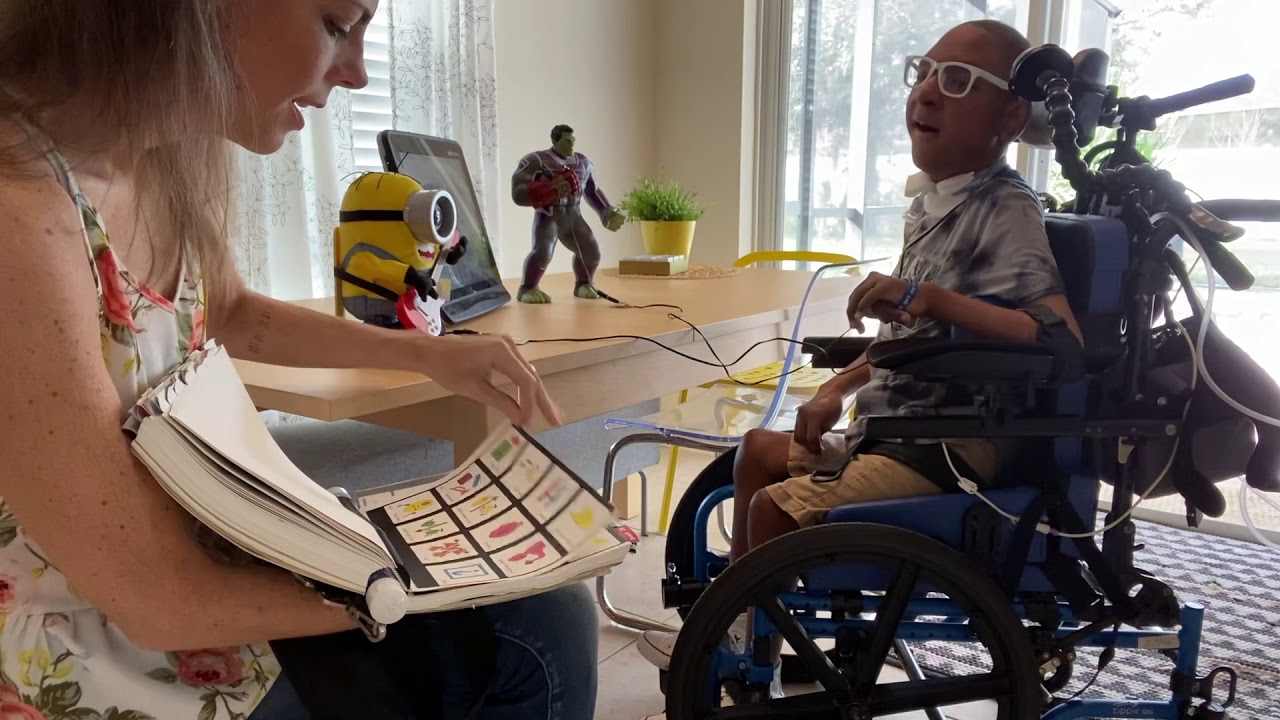Playing with Toys and speaking PODD