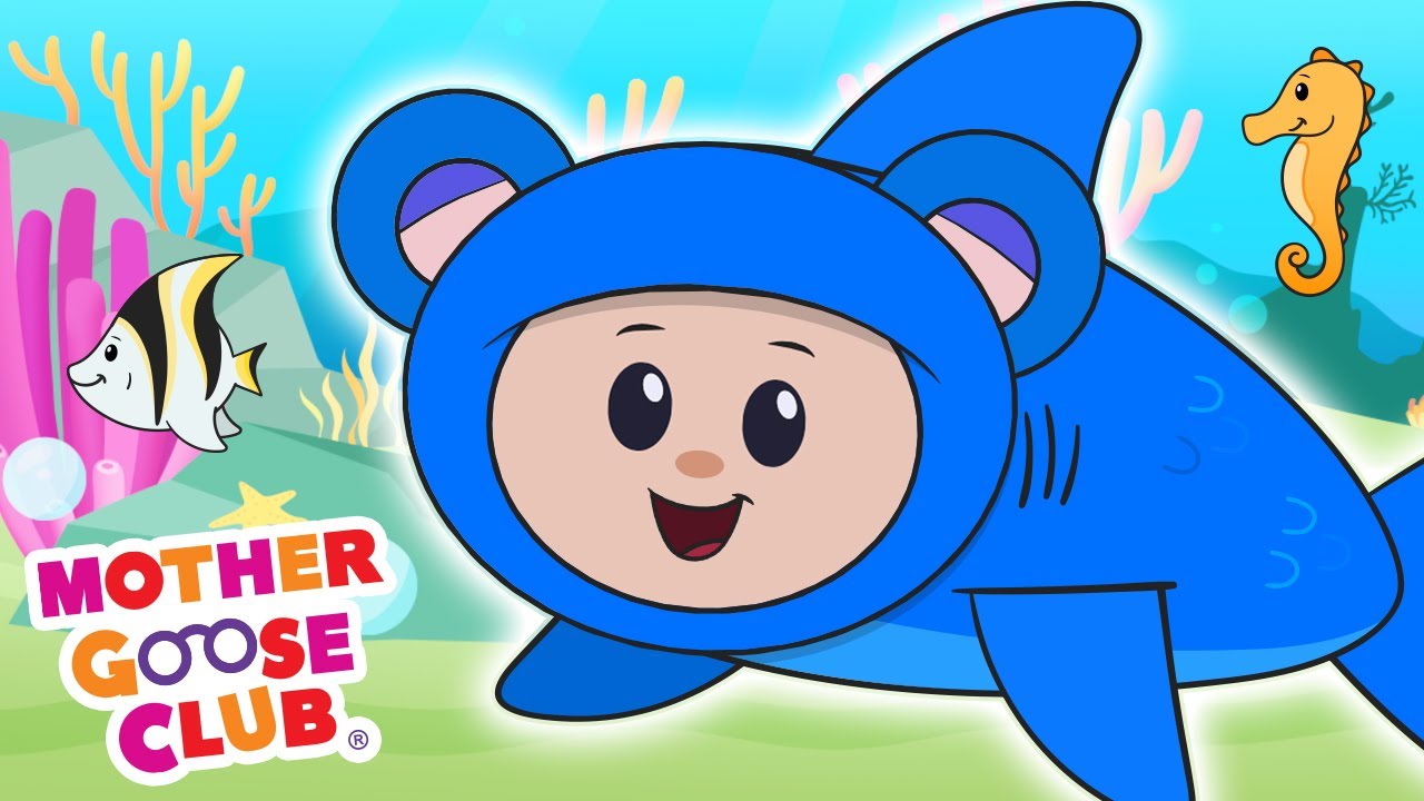 Baby Shark + More | Mother Goose Club Cartoons