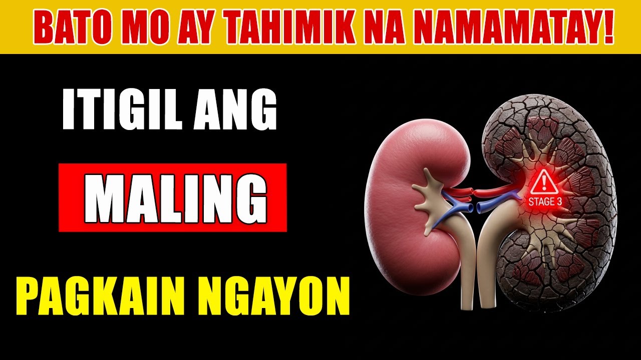 Huwag Hintayin na HULI Na! Bakit 7 sa 10 Senior Citizen, Sakit sa Bato ang Dala sa Libingan?