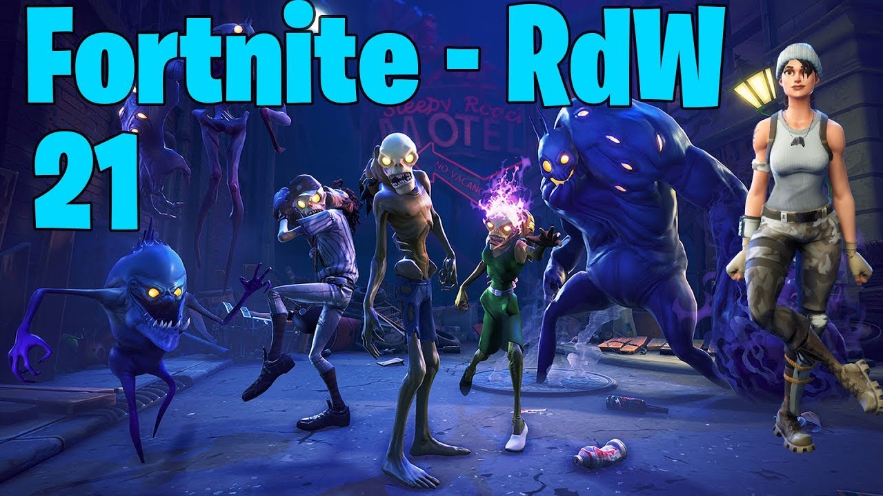 LP Fortnite RDW  - Rette die Welt - Part 21 - Zu den Waffen - Steinwald