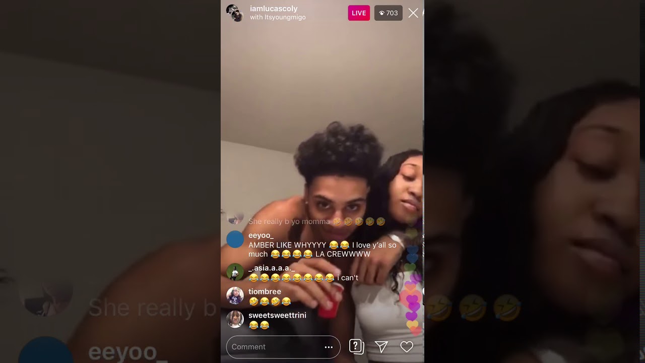 Lucas coly and Amber
