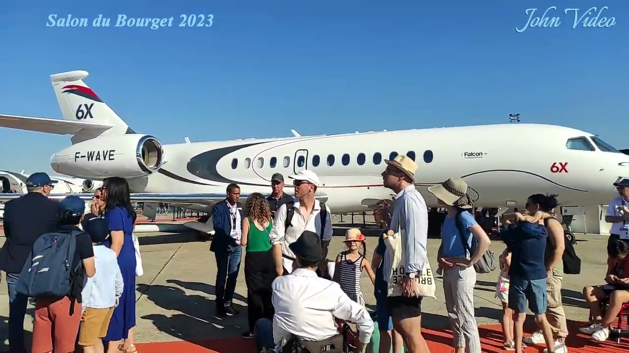 Salon du Bourget , Paris air show 2023, visite de l'Expo