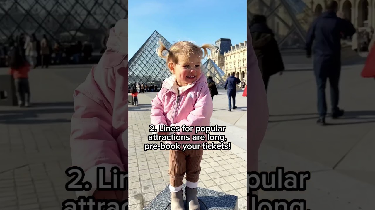 3 things I wish I knew before Paris with a toddler! #familytravel #family