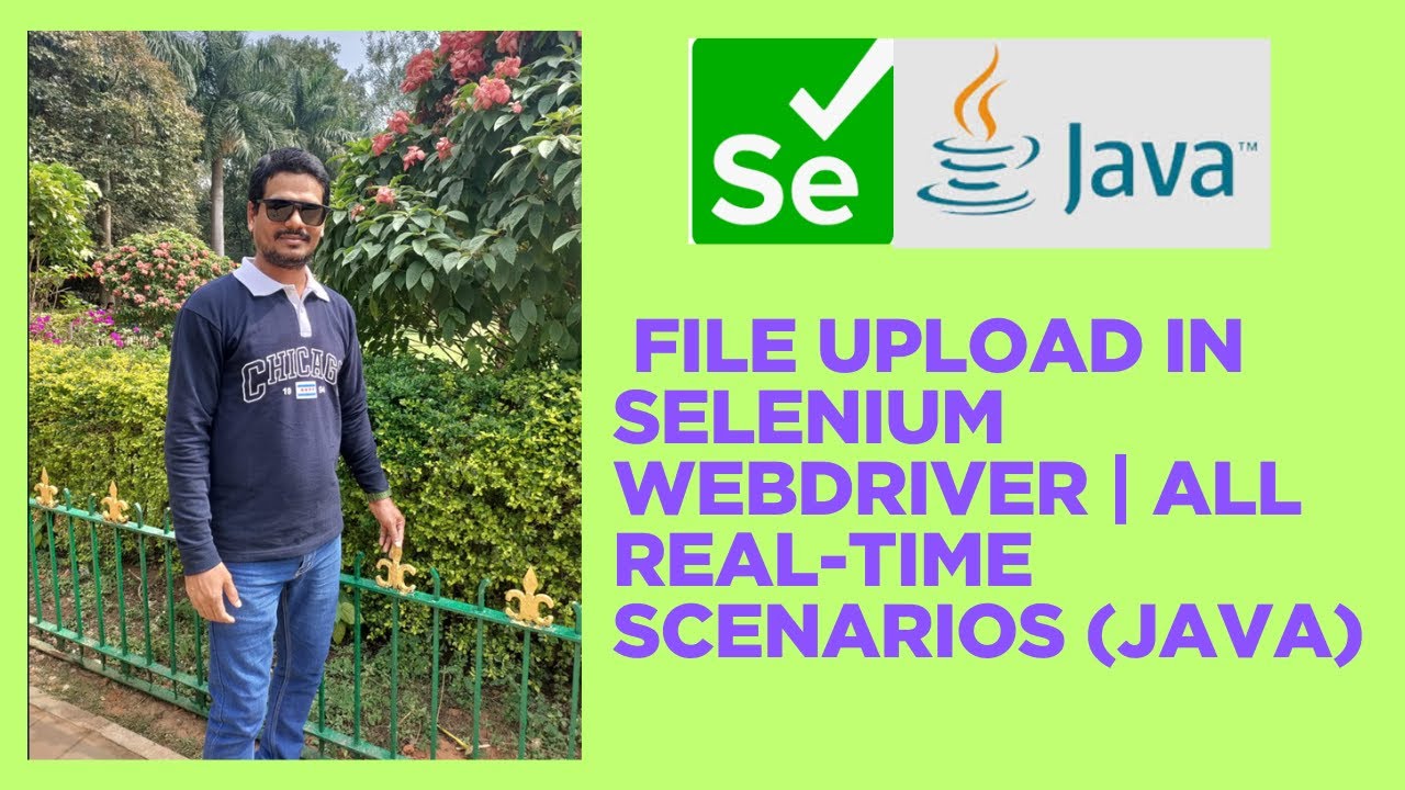 File Upload in Selenium WebDriver | All Real-Time Scenarios (Java)