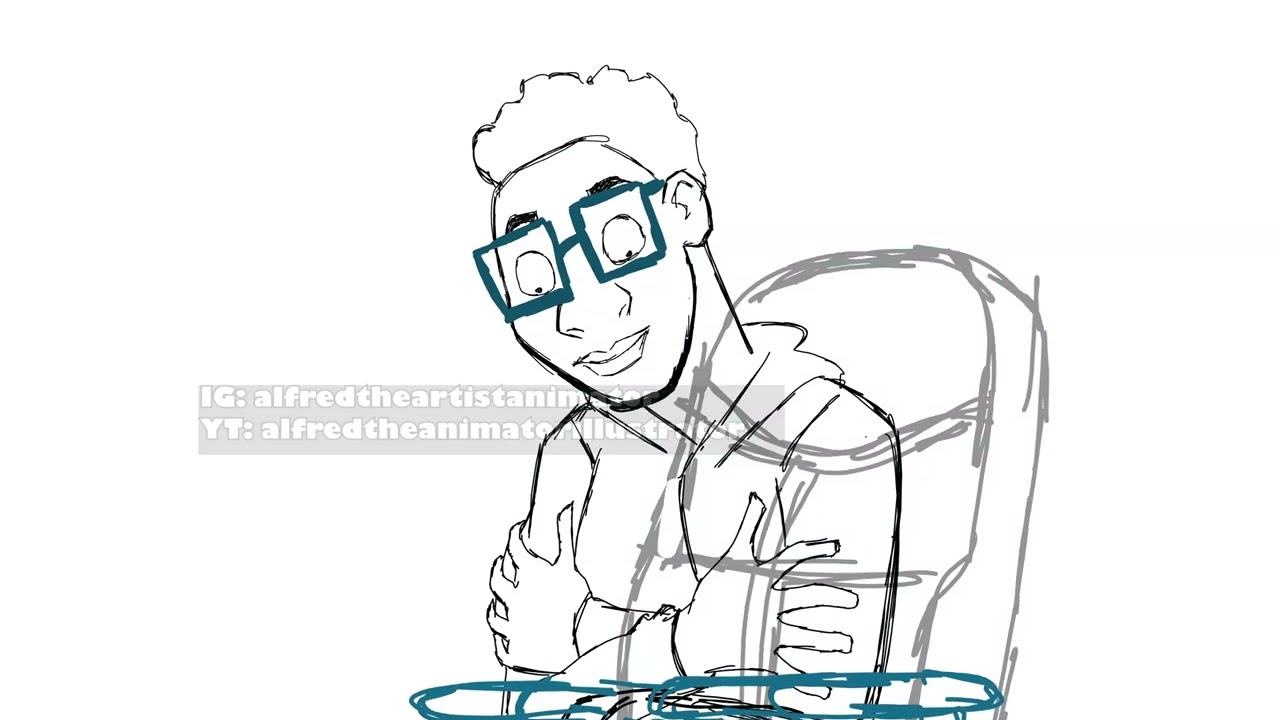 THE OCEAN IS A SOUP - PENCILTEST | Alfred The Animator and Illustrator