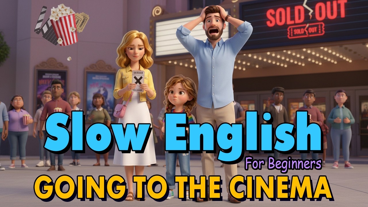 Going to the Movies on Sunday | Easy English Listening Practice Story (A2 Level)