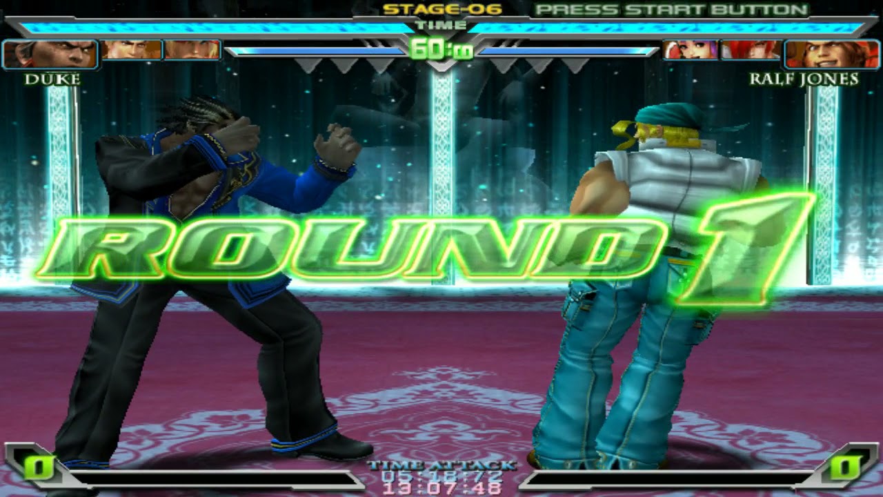 King of Fighters Maximum Impact Regulation A (PS2) Playthrough