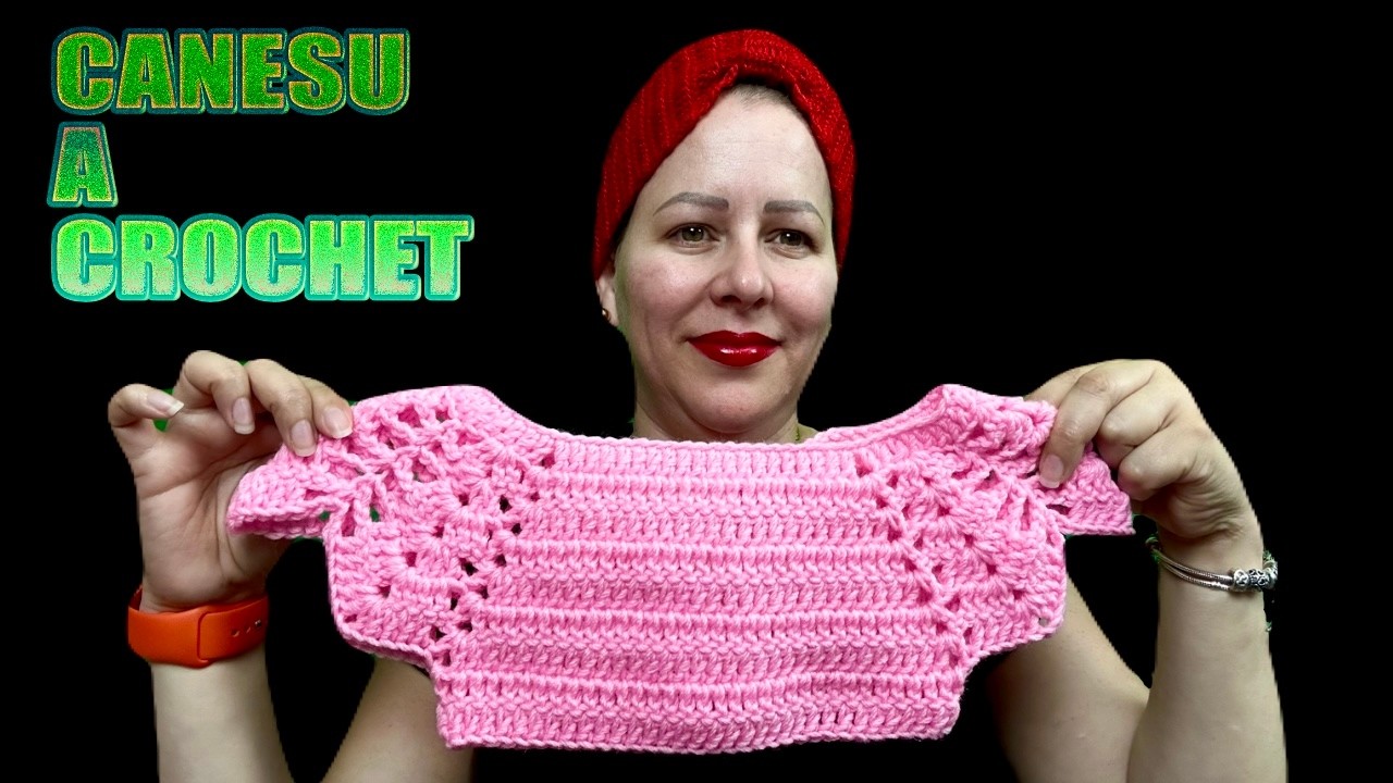 CANESÚ A CROCHET PASO A PASO