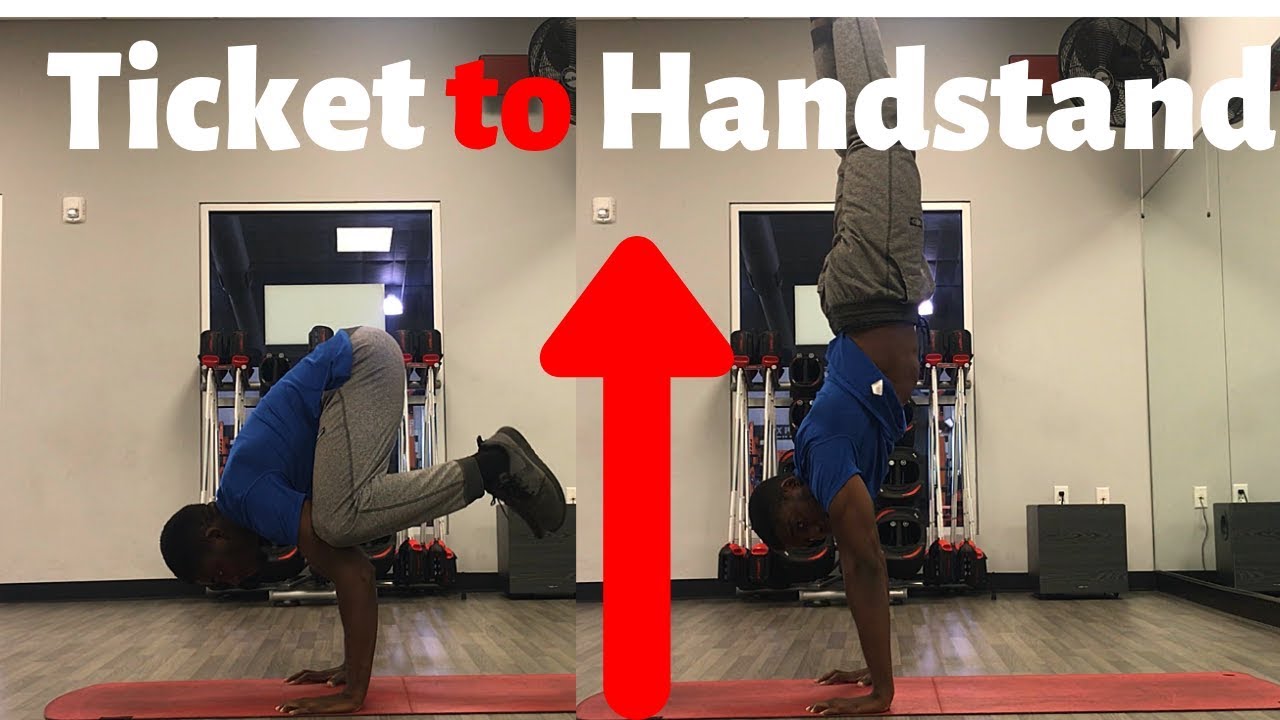 Progress your Handstand | Frogstand to Handstand Tutorial