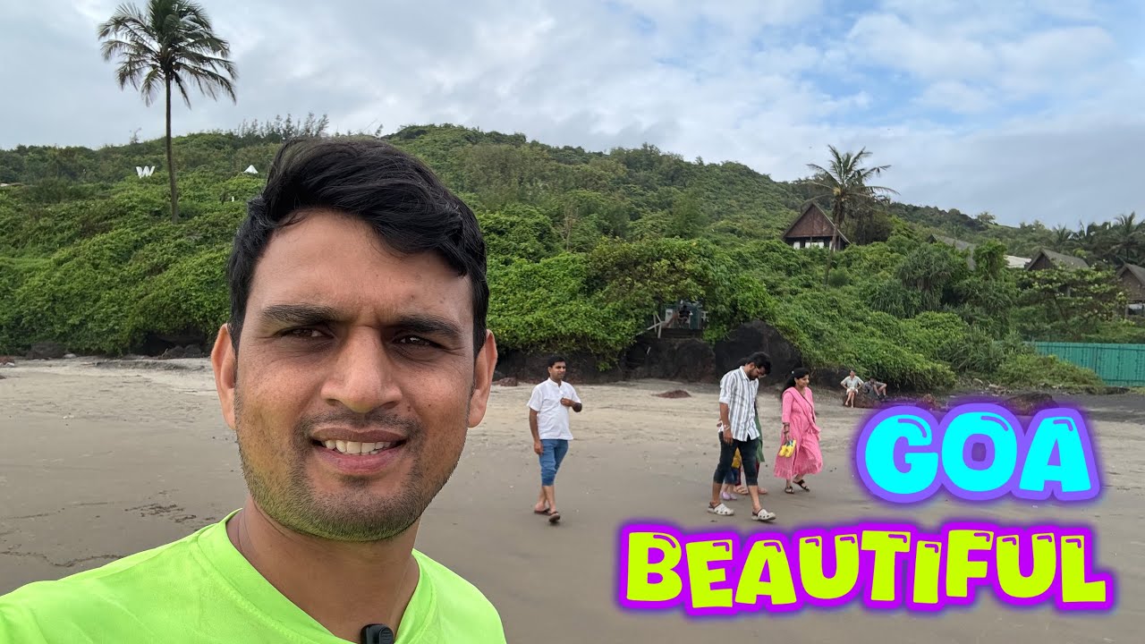 Lovely View And Beautiful Beach Goa | Kanish K Vlogs 