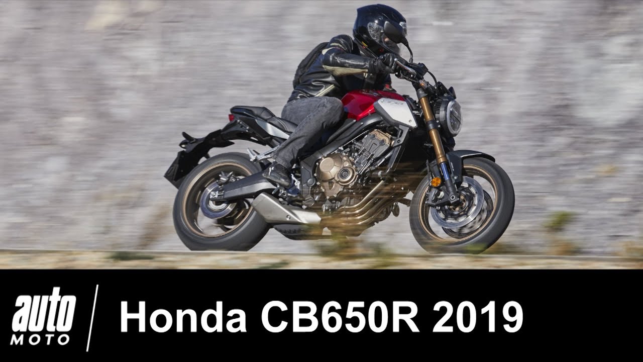 Honda CB650R 2019 ESSAI POV Auto-Moto.com