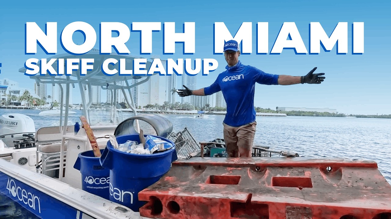 We Needed a Bigger Boat: 498.5 Pounds of Debris Pulled from North Miami Waters