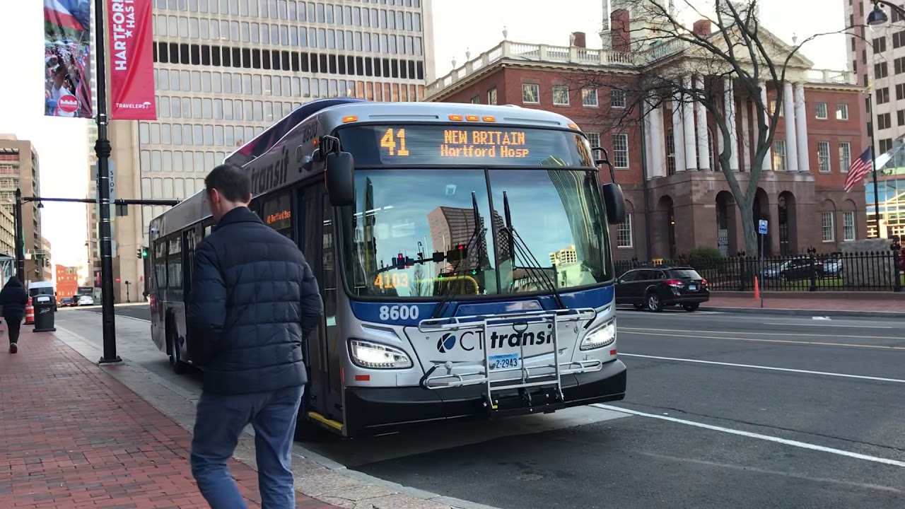 CTtransit #8600 on Route 41