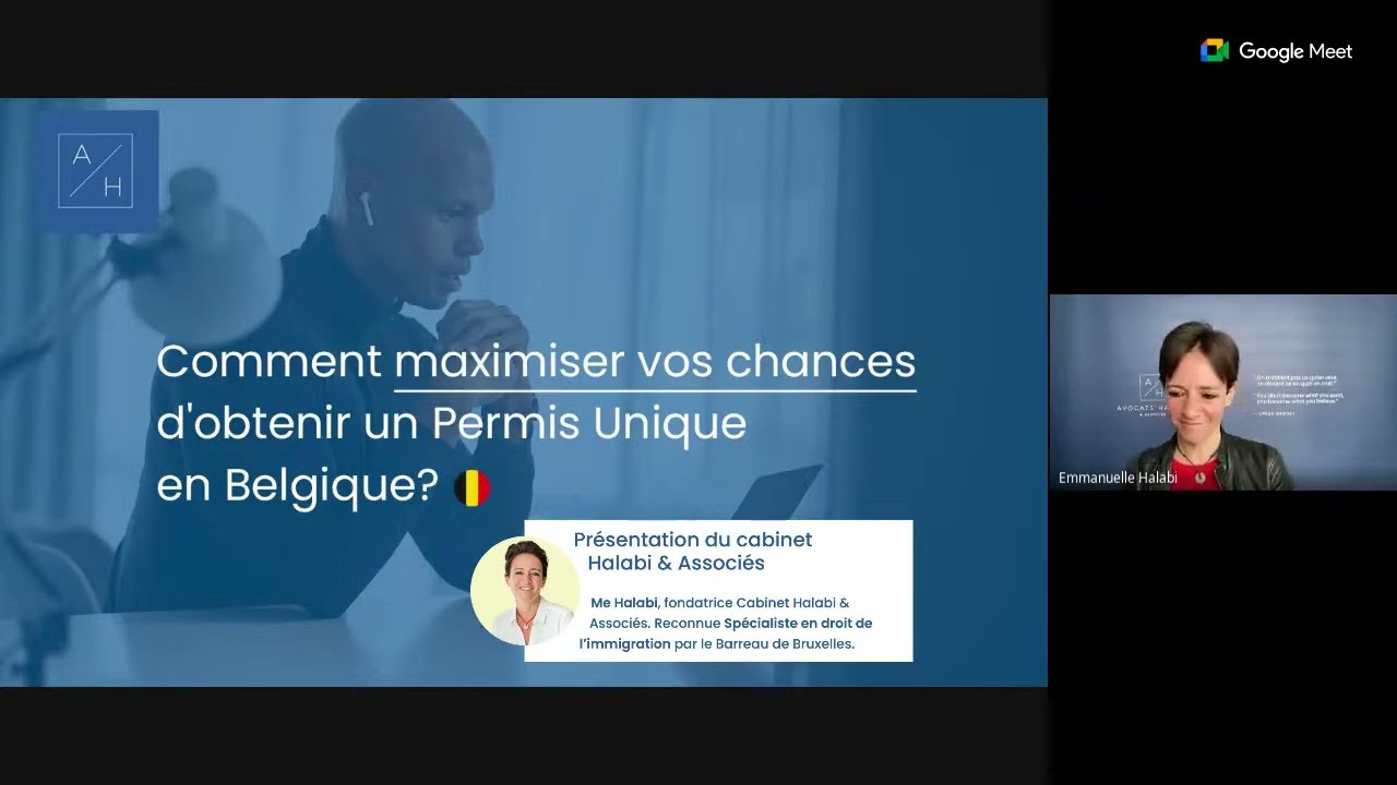 Diffusion en direct de Cabinet d'avocats Halabi & Associés