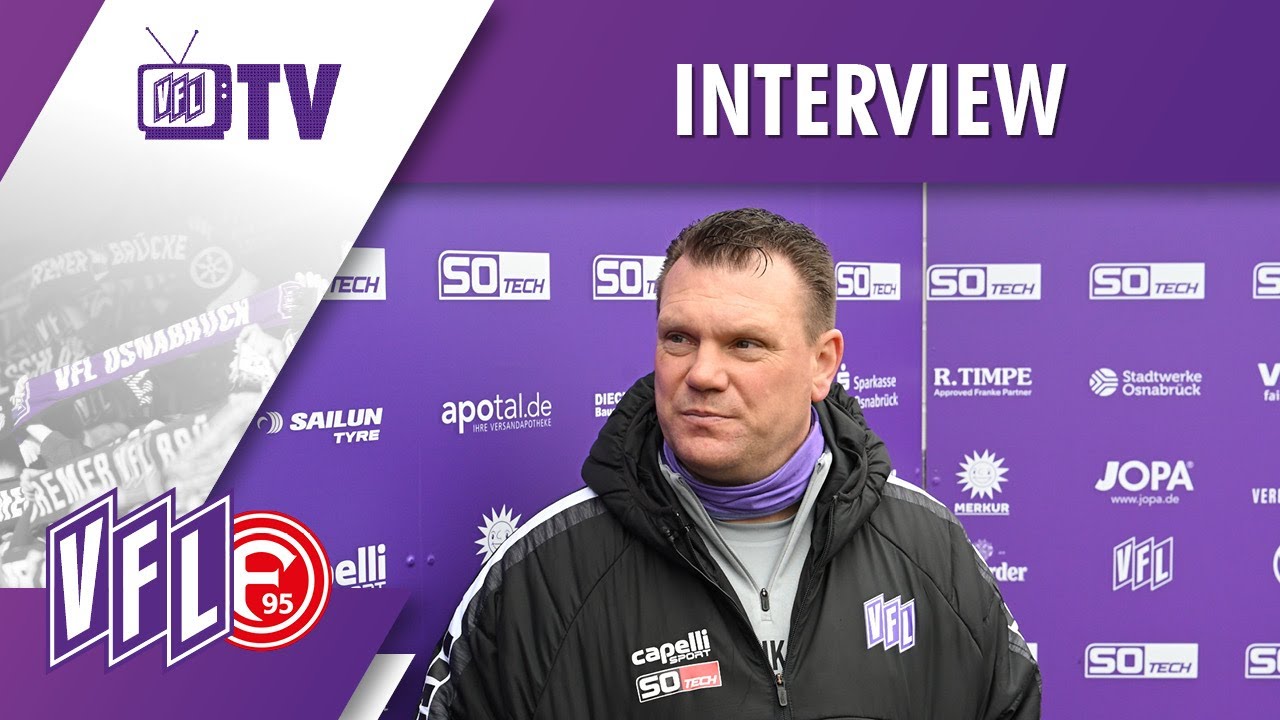 Uwe Koschinat vor #OSNF95 | Spieltagsinterview | VfL Osnabrück - Fortuna Düsseldorf