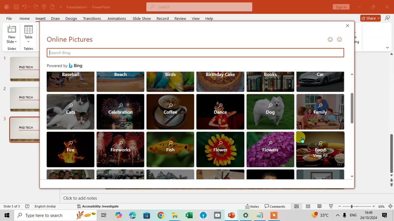 How To Use Online Picture In Microsoft Power Point
