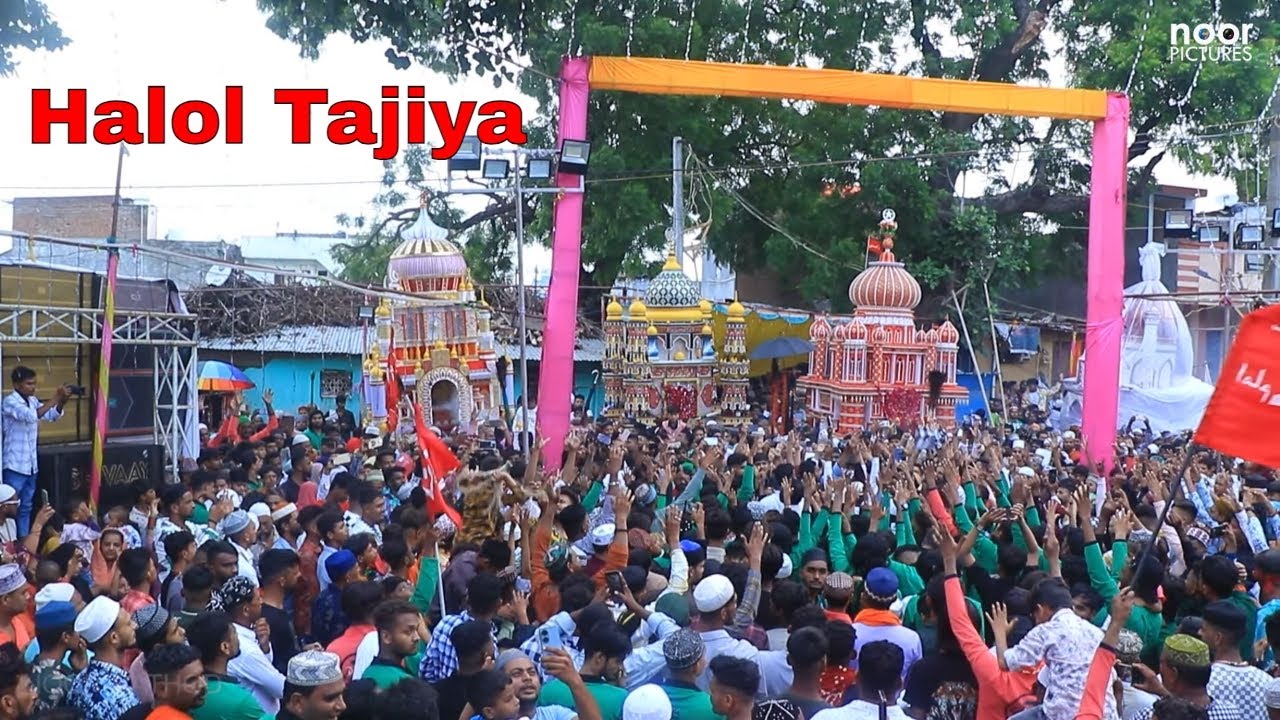 Halol Tajiya Julus 1445 Hijri