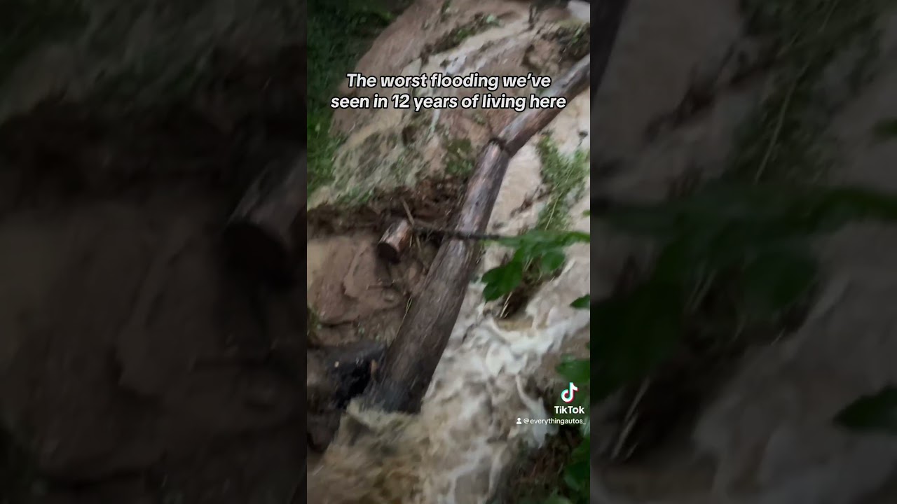 Pigeon Forge flash flood July 28, 2024 #flood #flashflood #pigeonforge