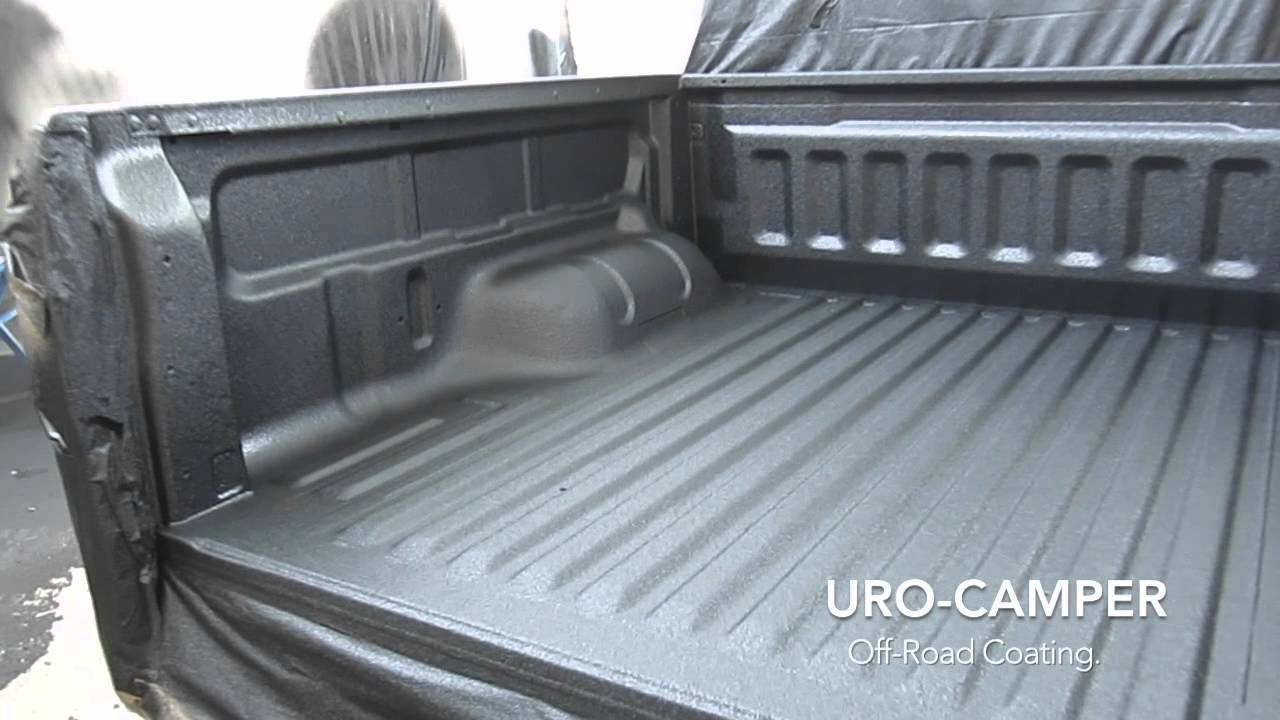 Rhino Liner  Ford Ranger. Uro-Camper