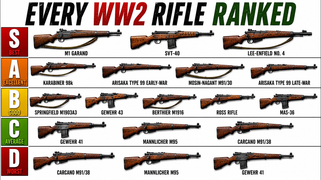 Every WW2 Rifle RANKED