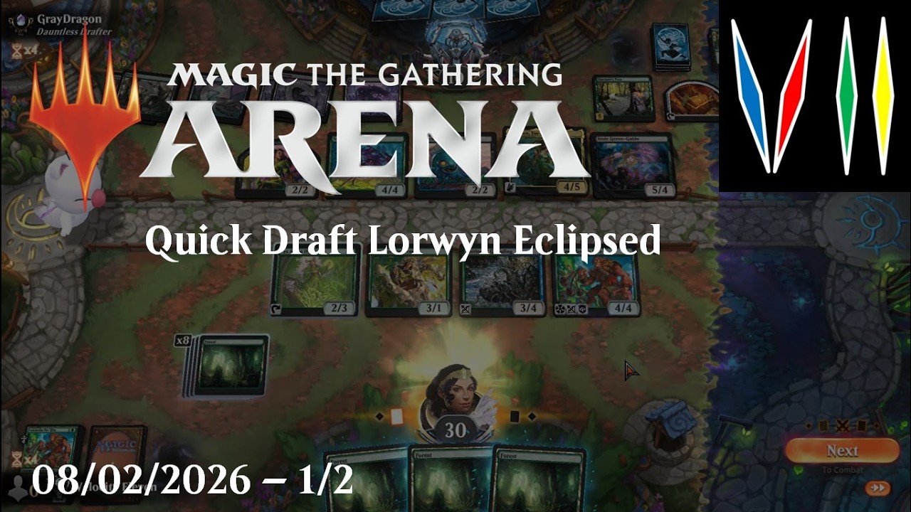 MTG Arena - Quick Draft Lorwyn Eclipsed (08/02/2026 - 1/2)