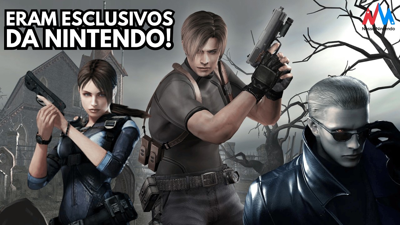 Todos Resident Evil que foram EXXLUSIVOS da Nintendo!