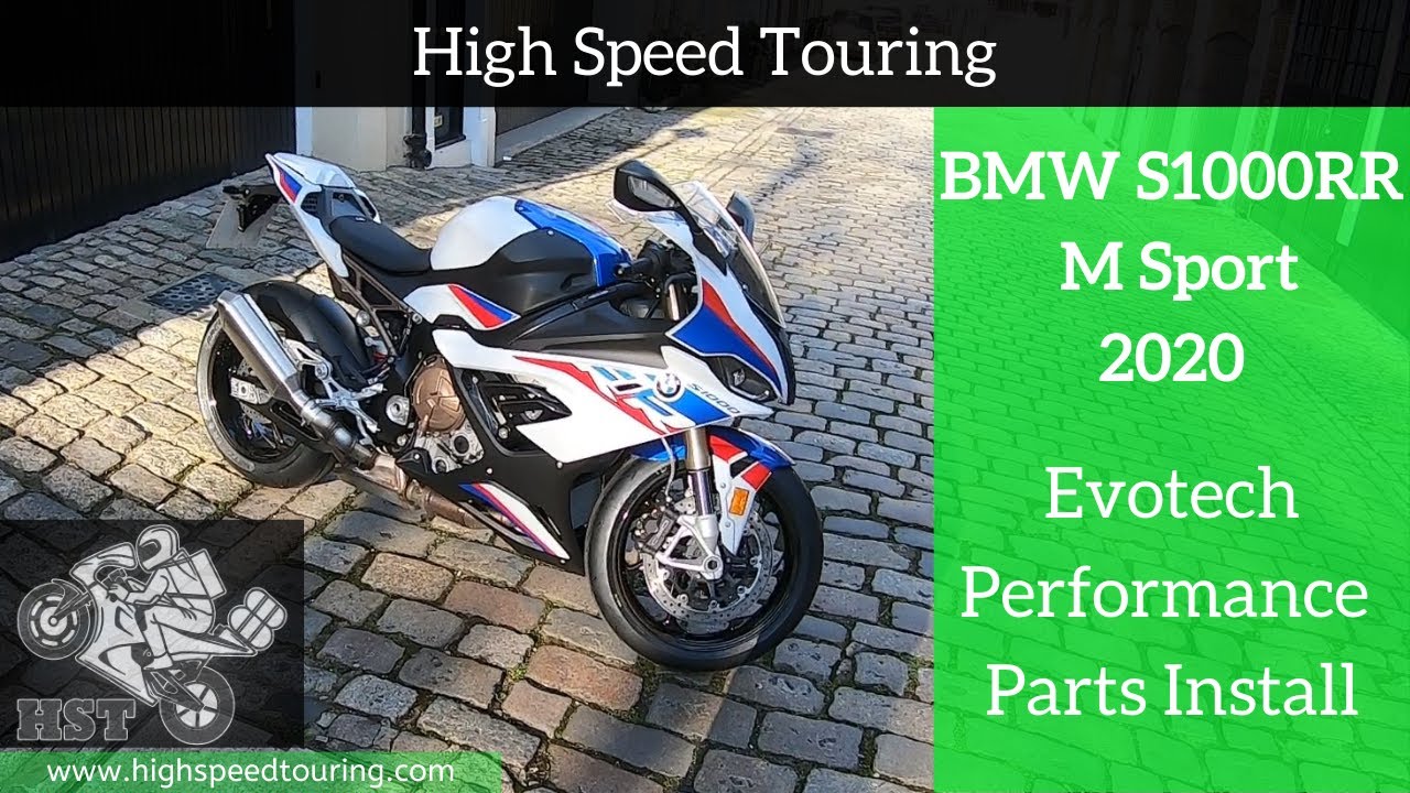 S1000RR M Sport 2020 Evotech Perfomance Parts Install