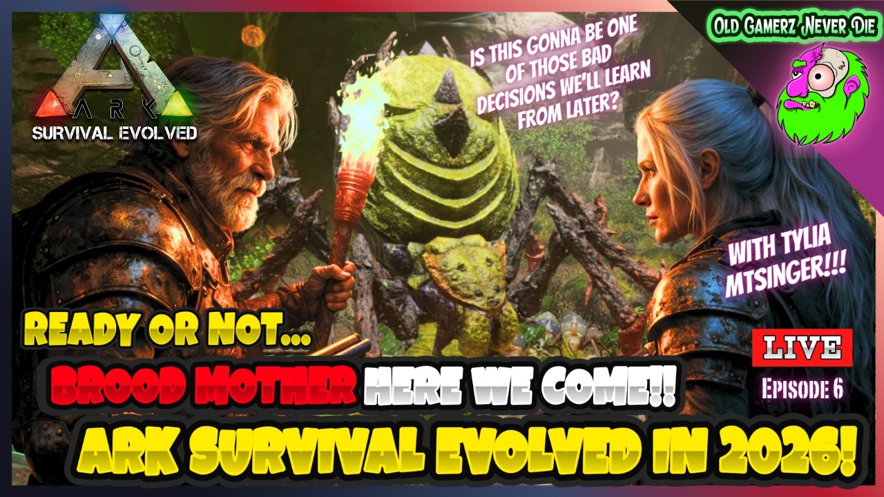 Boss Fight Night... Brood Mother Here We Come!  Its Ark Survival Evolved in 2026! w/ Tylia MtSinger
