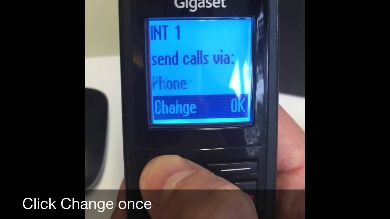 Gigaset A510 IP Configuring a  handset using a config Code. With Audio