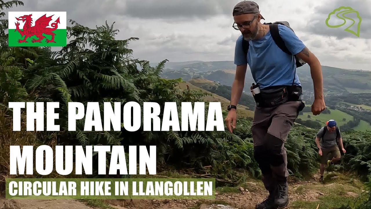 Hiking Llangollen’s Panorama Mountain | Beautiful views of the Eglwyseg Peak in Wales 🏴󠁧󠁢󠁷󠁬󠁳󠁿 