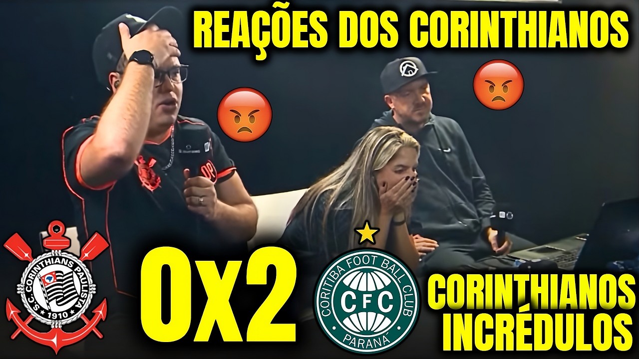 REAÇÕES DOS CORINTHIANOS REVOLTADOS COM DERROTA PARA O CORITIBA CORINTHIANS 0X2 CORITIBA