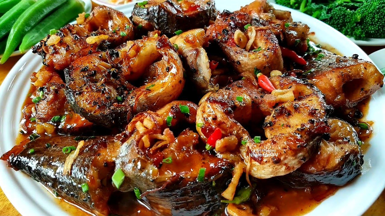 CÁ LÓC KHO TIÊU cách làm không tanh, thịt cá săn chắc thấm vị rất ngon cơm |Nhamtran FV