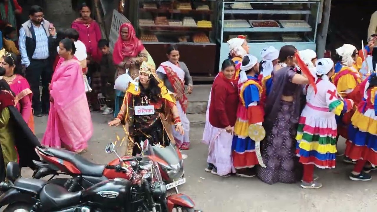 नैनीताल में होली का शुभारंभ नाच गाना23.7 2026